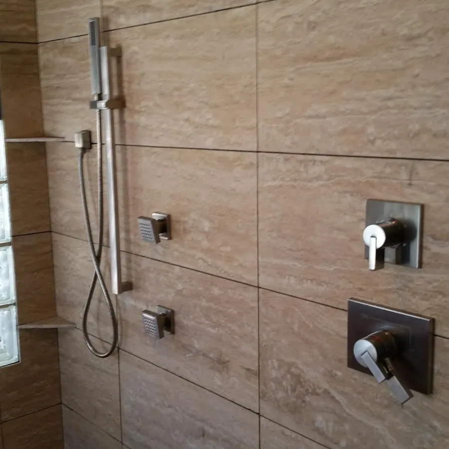 Shower fixture installation for Water Heater Installation in Havre